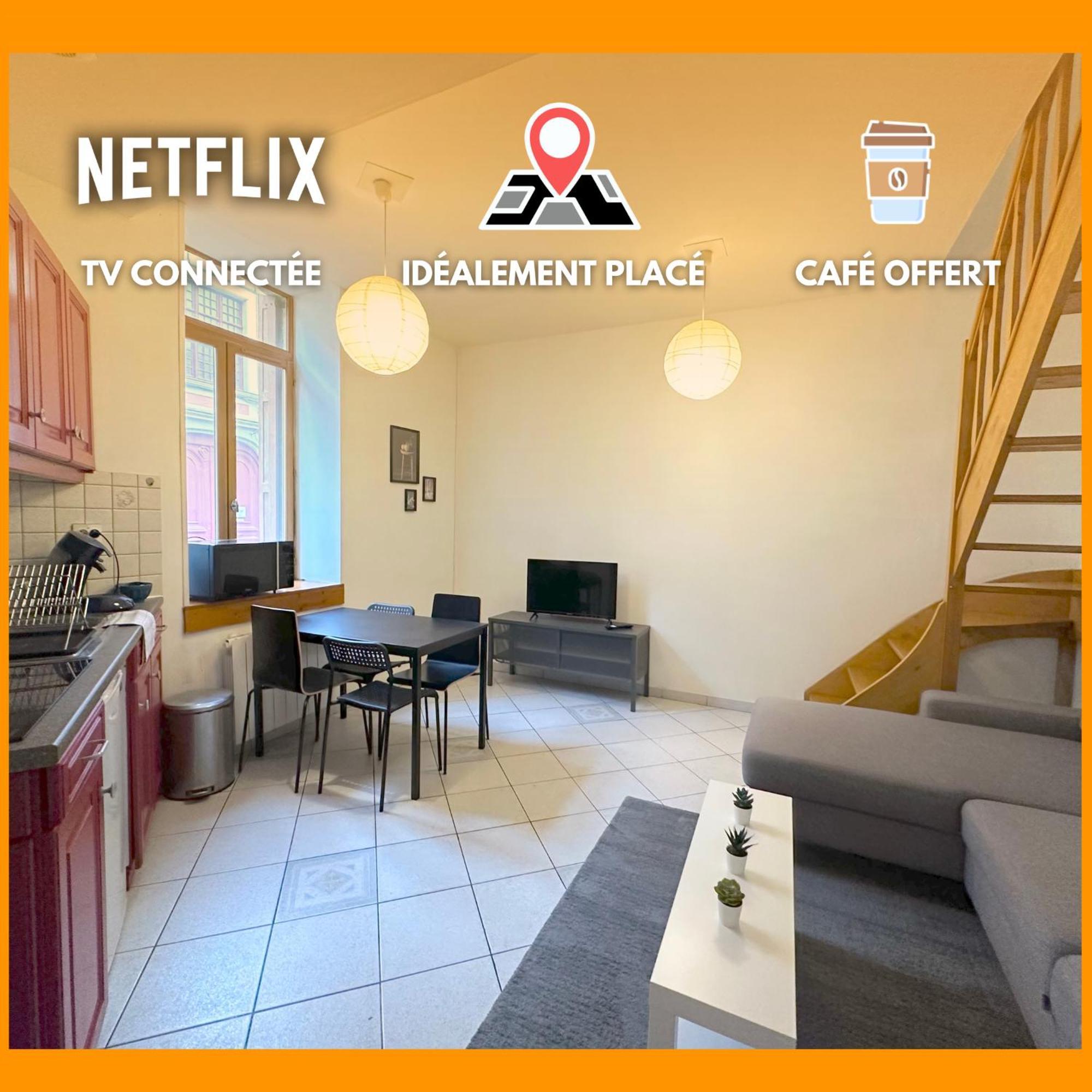 ღ Cormier • Situe Au Coeur De & Spacieux Apartment Douai